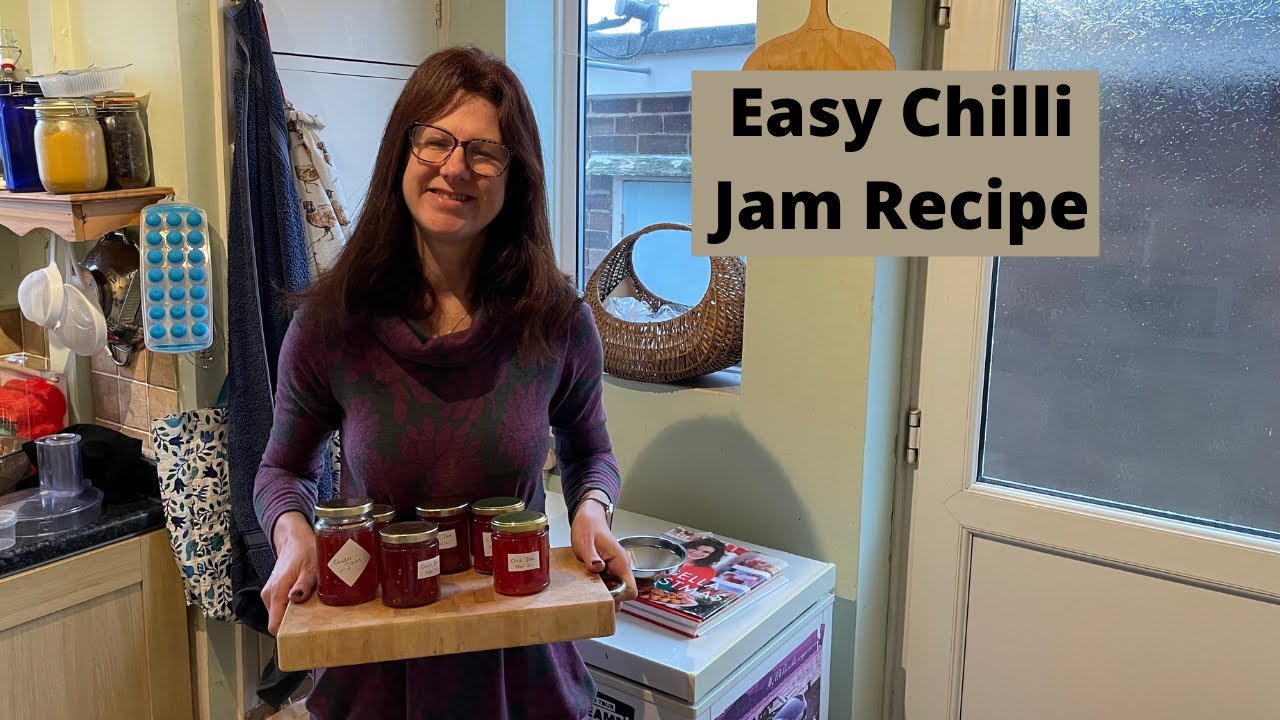 How To Make Homemade Chilli Jam - Preserve Chillies