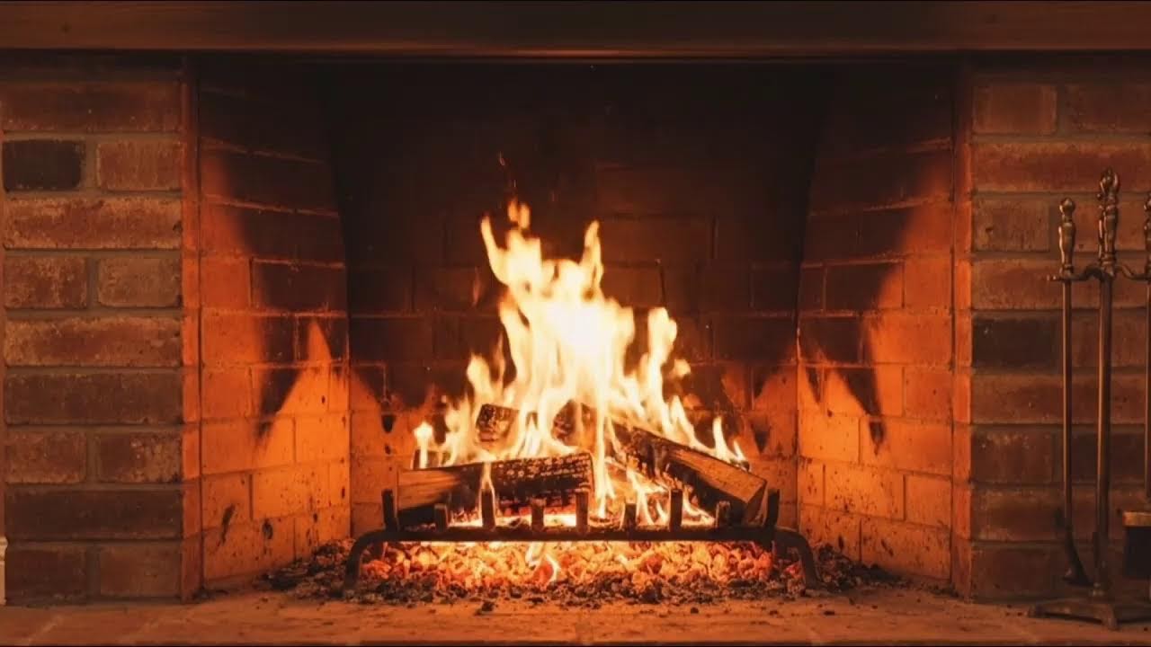 Fireplace Crackling Sounds | 3 Hours Cozy Fire Ambience 🔥Ambience