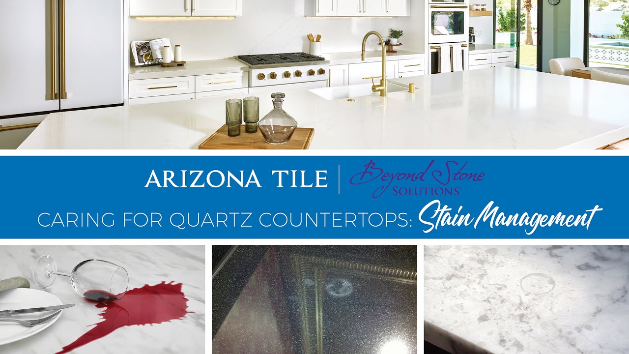 Caring for Quartz Countertops - Stain Management with Beyond Stone Solutions