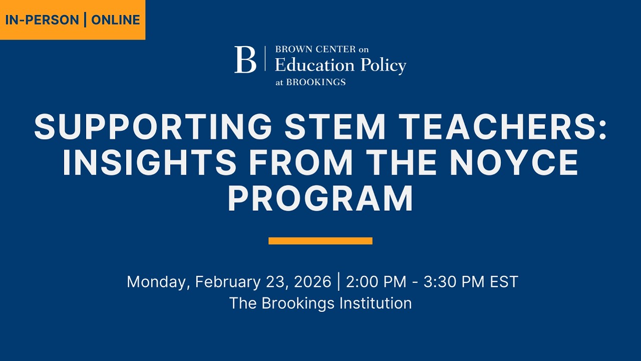 Supporting STEM teachers: Insights from the Noyce program