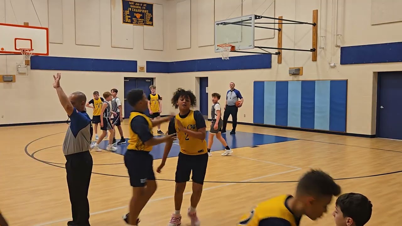 2/14/26.  6th Grade vs. Chambersburg.   1st Half