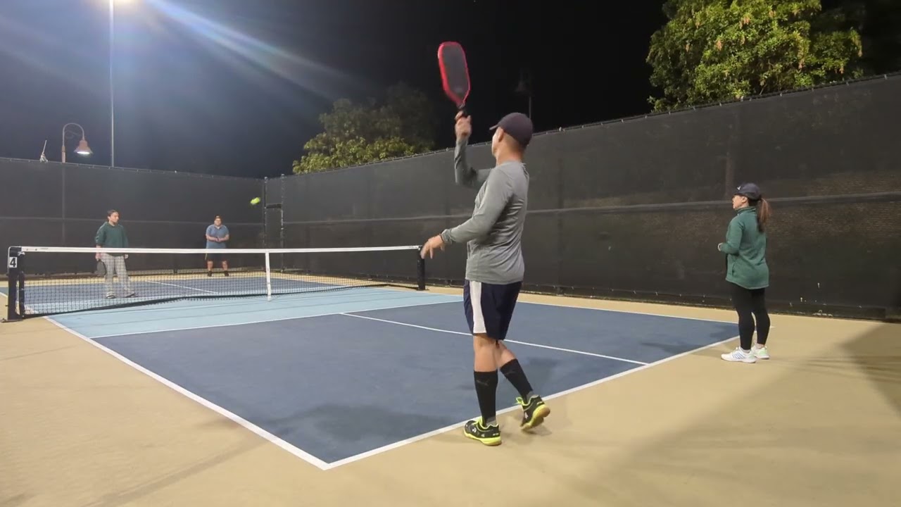 Eric, Ping vs Cameron, Ella 2.2.26 #pickleball at Vellano Park, Chino Hills, CA