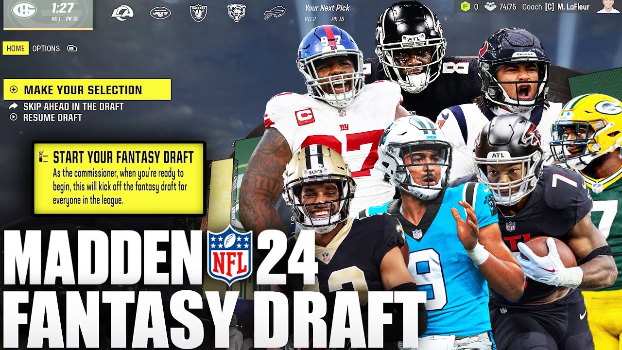 So Ea Kinda Ruined The Fantasy Draft In Madden 24 Franchise Mode...