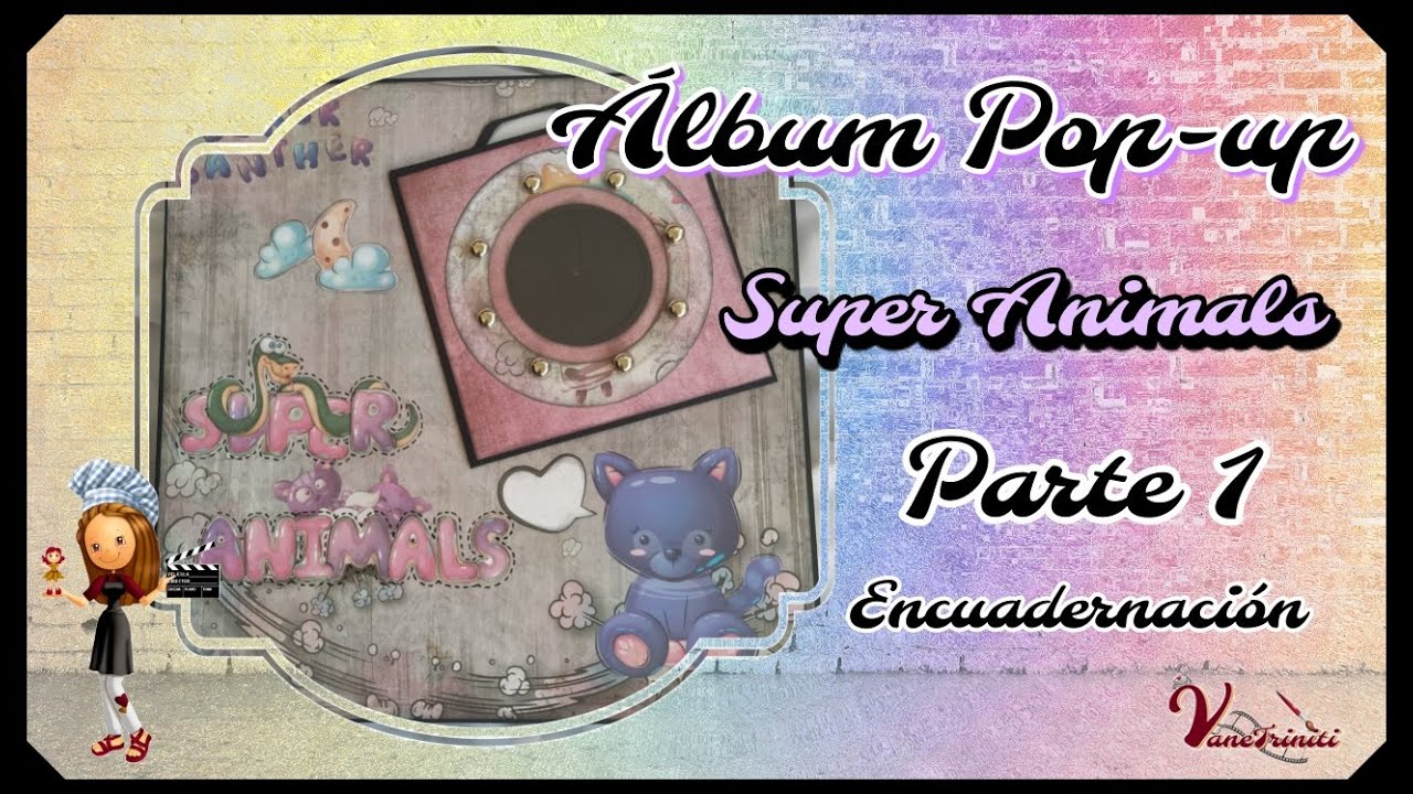 Tutorial Ábum pop-up Super Animals - Parte 1: ENCUADERNACIÓN AUSTRALIANA -