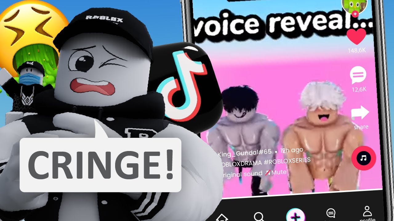 MIMIN TONTON VIDEO TIKTOK ROBLOX CRINGE!!!