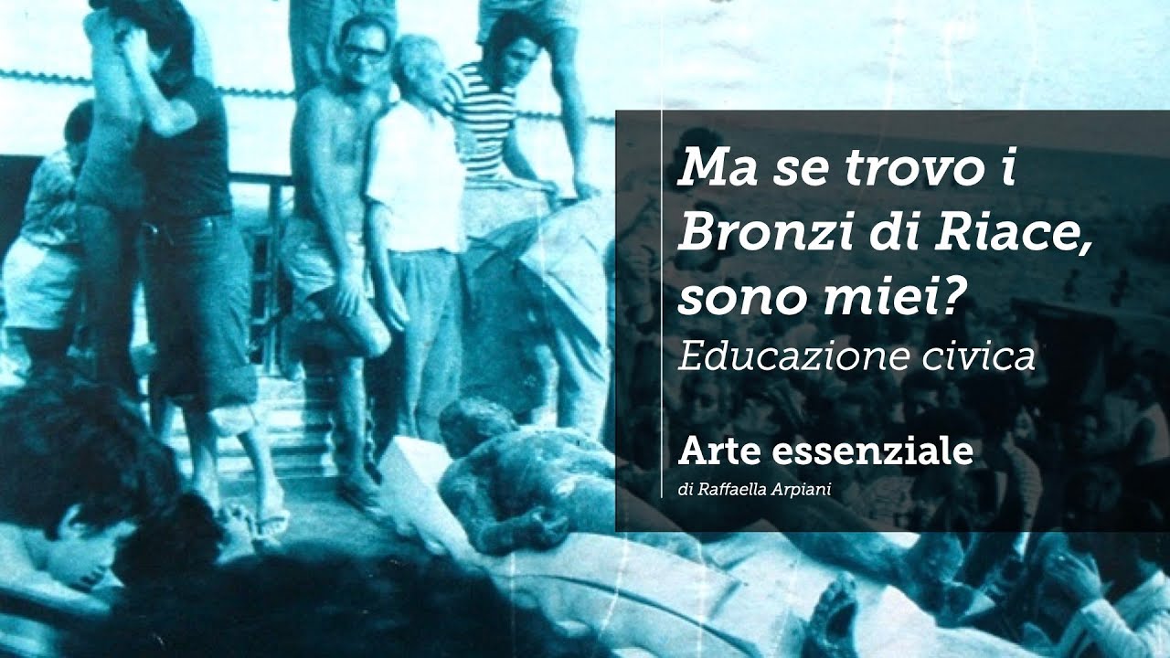 Ma se trovo i Bronzi di Riace, sono miei? - Educazione civica