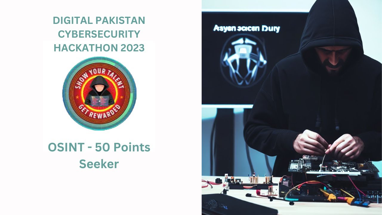 CyberHackathon OSINT - Seeker