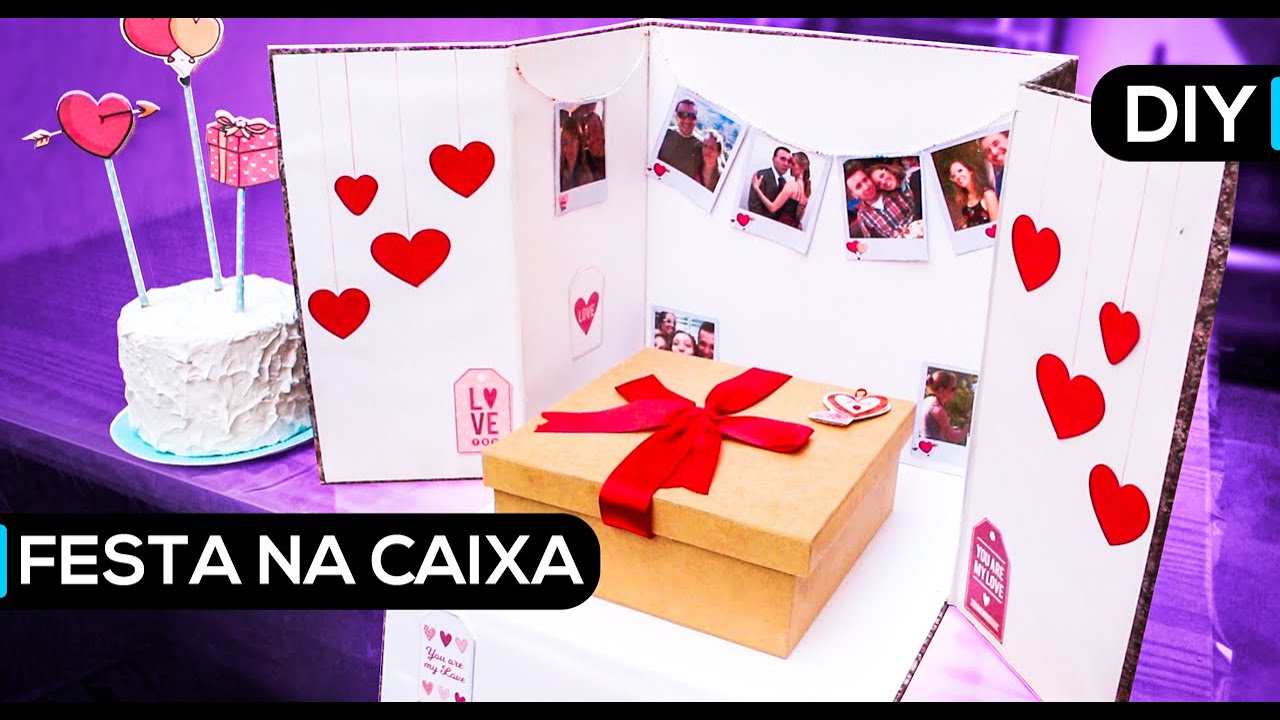 Como fazer Festa na Caixa