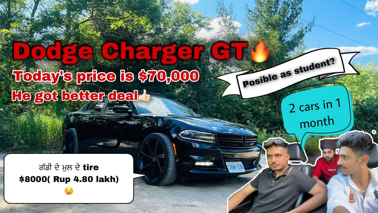 Dodge Charger GT || Student in canada || Canada vlog🇨🇦