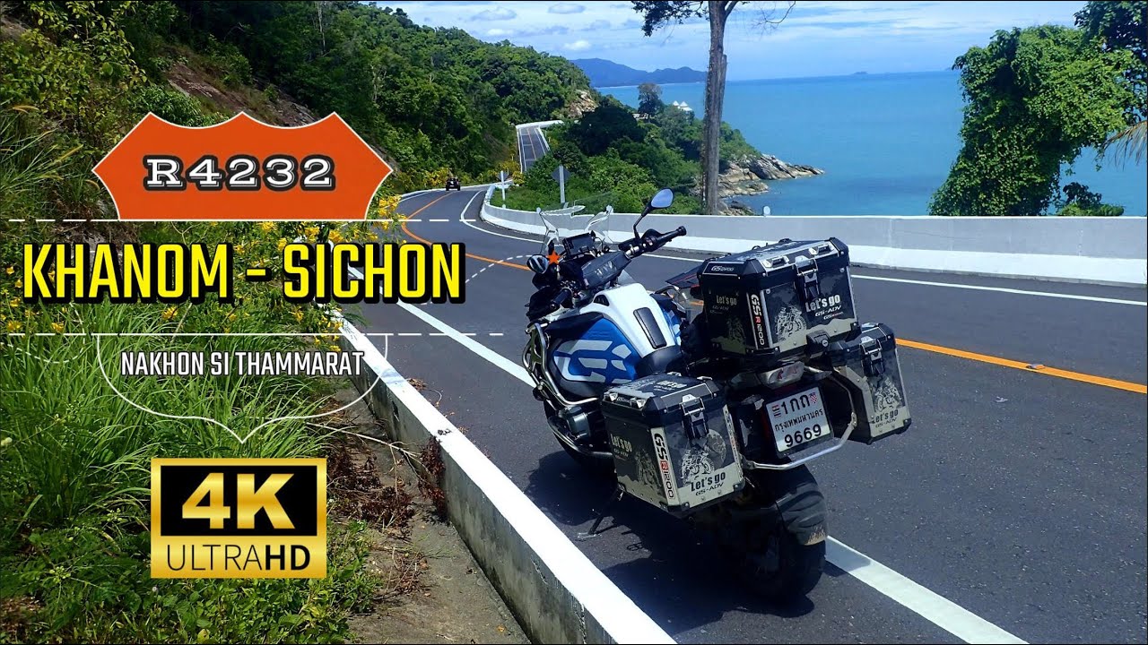 🇹🇭 Route 4232 Khanom to Sichon | Nakhon Si Thammarat | BMW R1200GS Adv