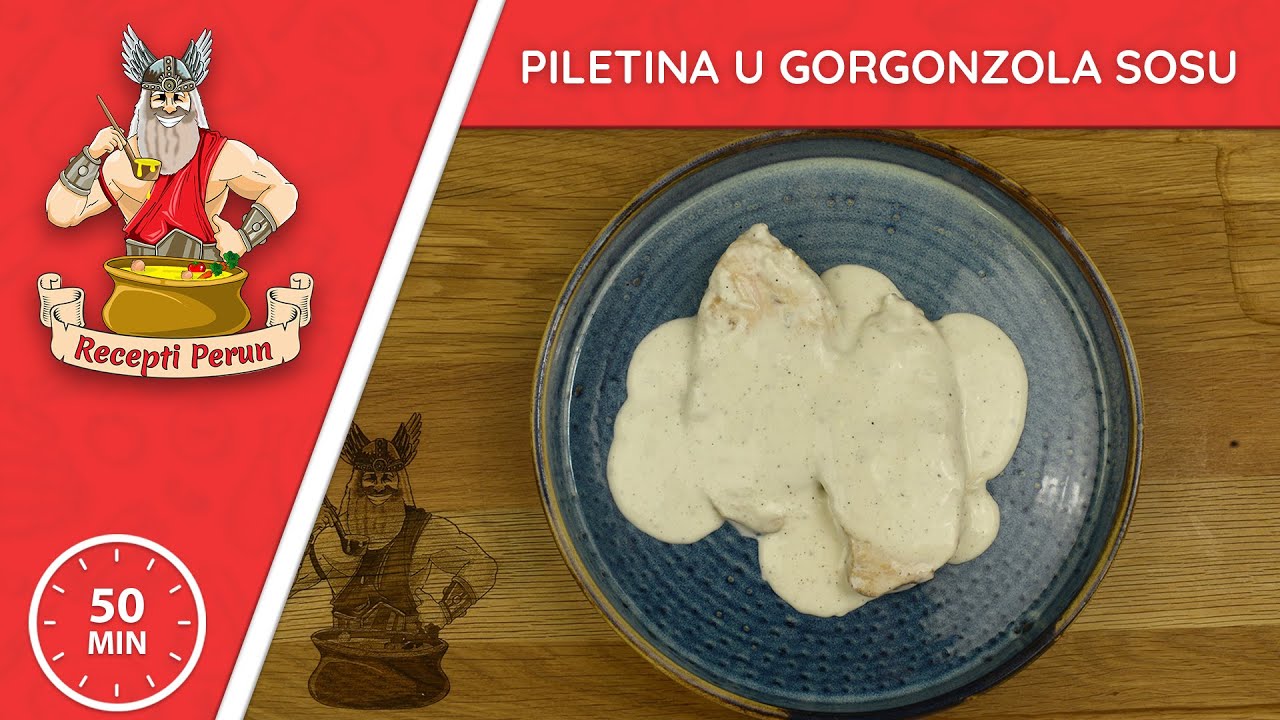Piletina u Gorgonzola Sosu | Recepti Perun