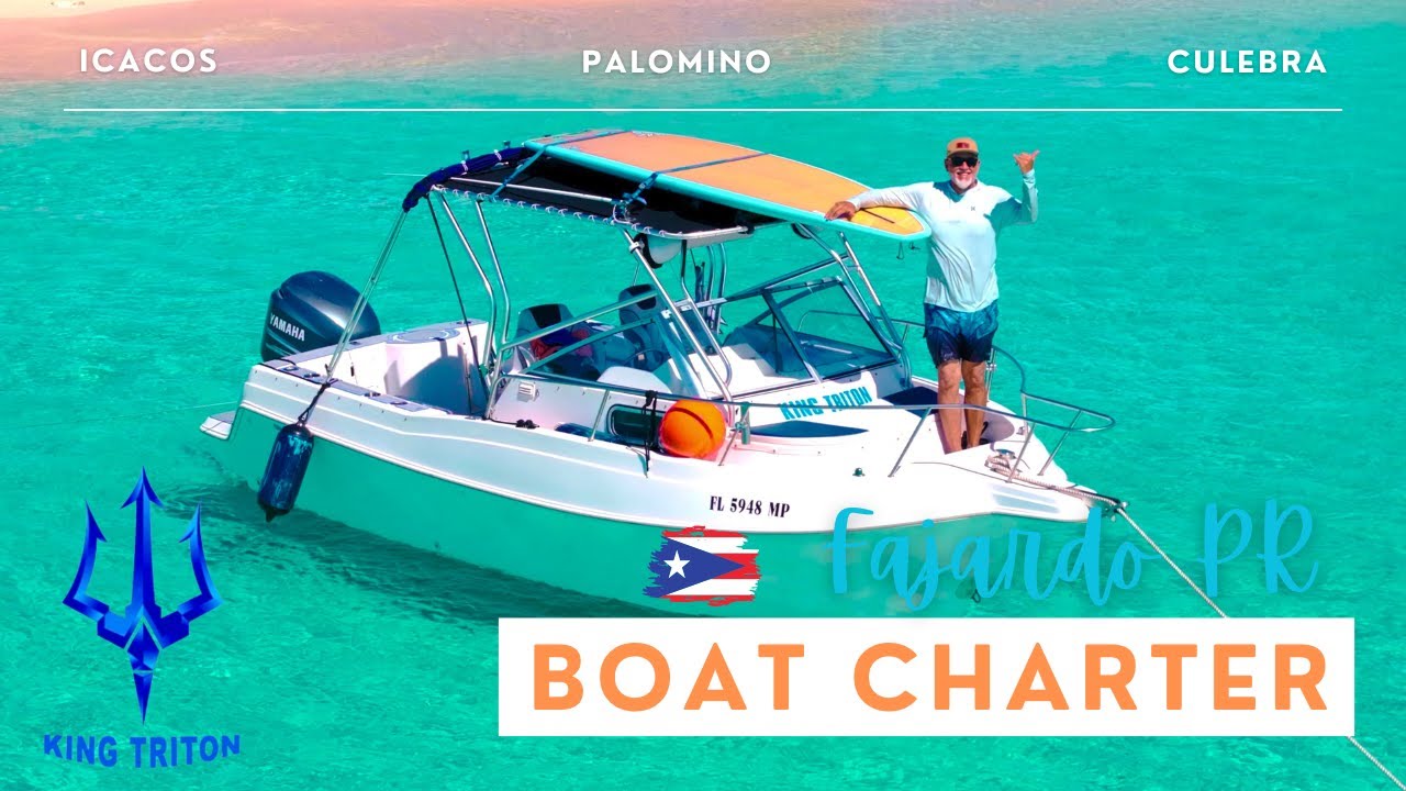 Discover the Hidden Paradise of Puerto Rico's Islands | with King Triton Boat Charter