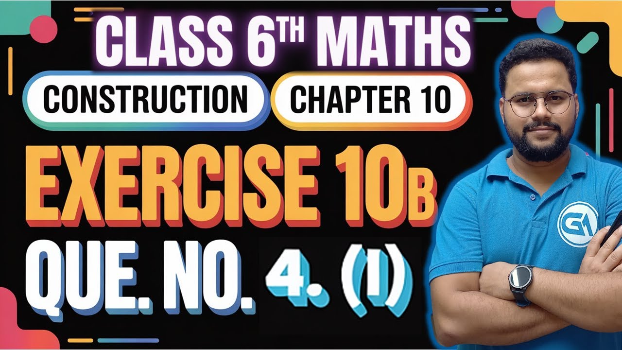 Class 6 RS Aggarwal Construction Ex 10B Q4(i) | How to Construct Angles Using Compass