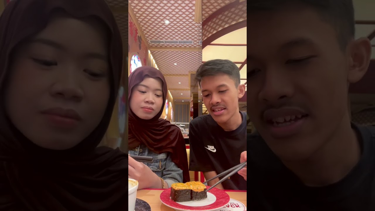 makan sushi again🥢🍣🥂❤️