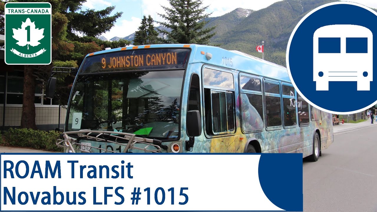 ROAM Transit - Highway bus riding thru the rockies !