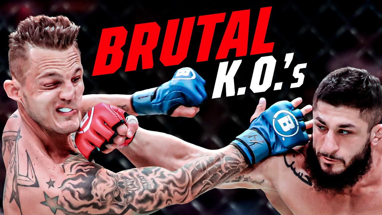 САМЫЕ БРУТАЛЬНЫЕ НОКАУТЫ | ЛУЧШИЕ МОМЕНТЫ BELLATOR MMA - Часть 2
