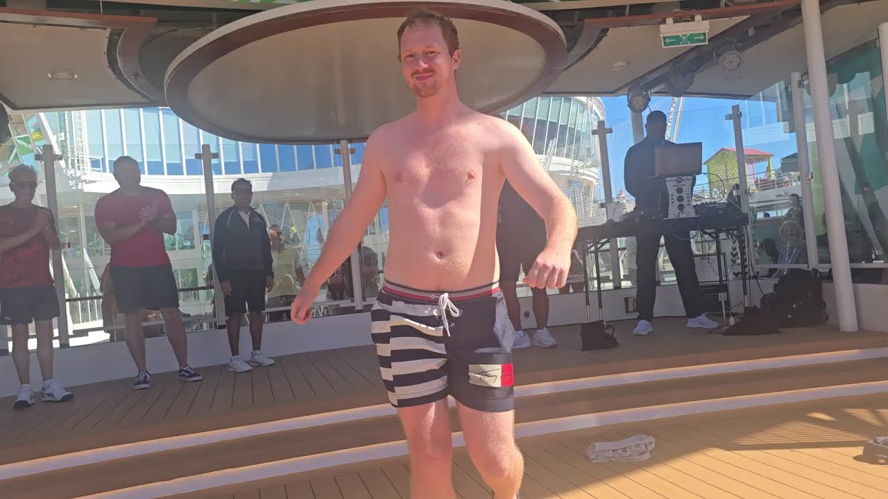 Allure of the Seas World sexiest man competition +15613359459 Luxury Travel by Valentina 