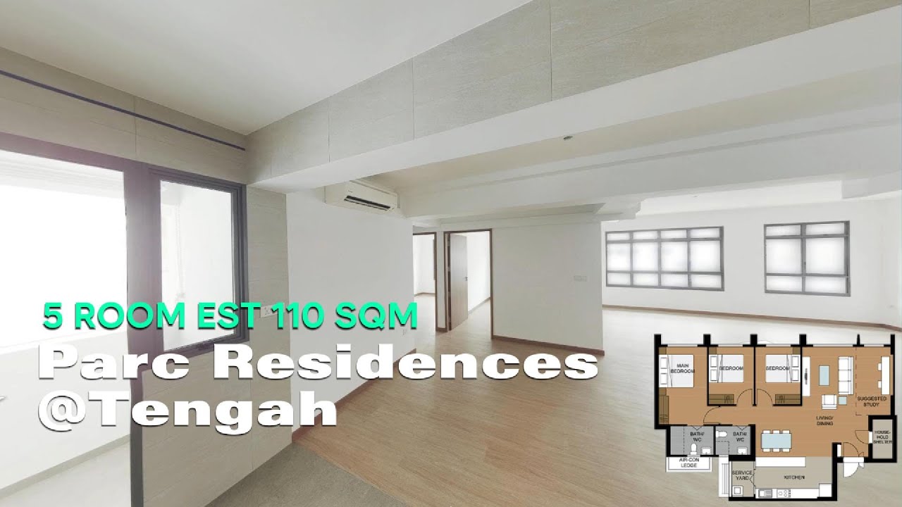Parc Residences @ Tengah 5 Room, Est 110 SQM Virtual Tour