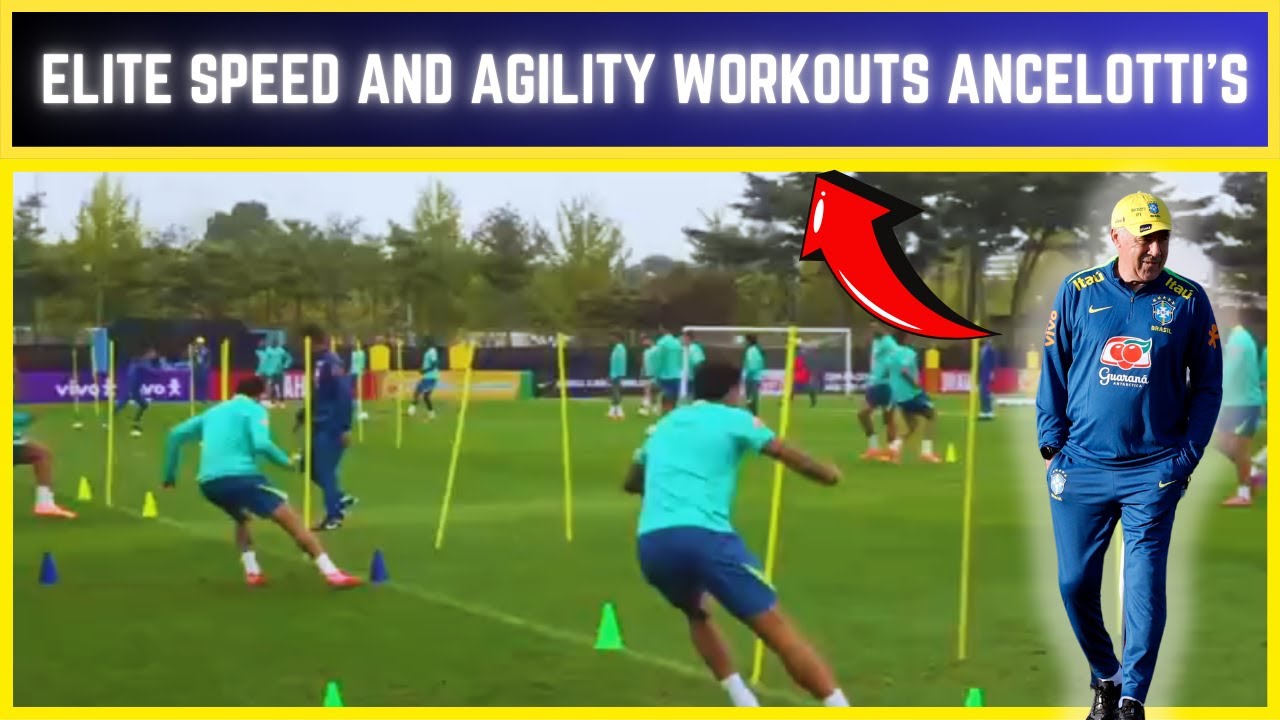 «Элитные тренировки на скорость и ловкость. Профессиональные футбольные тренировки Анчелотти»