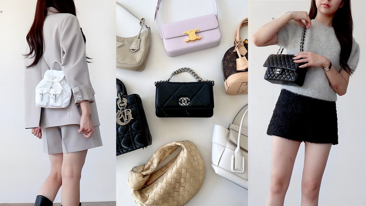 BAGS 👜 야금야금 모은 10가지 명품백 소개 & 실생활 장단점까지 다 털어잇 🔍 (샤넬,디올,루이비통,셀린느,프라다,보테가) | jianssi