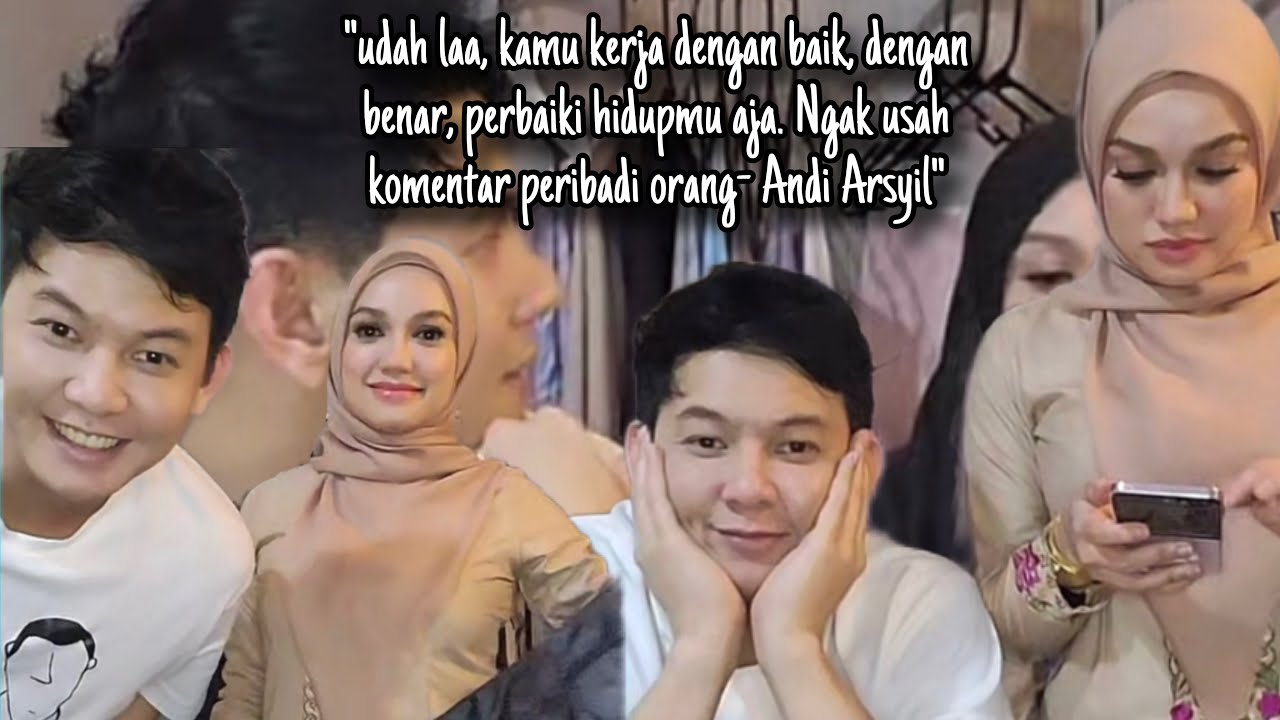 Andi Arsyil Backup Puteri Sarah Bila Ramai Haters Masuk Dalam Live