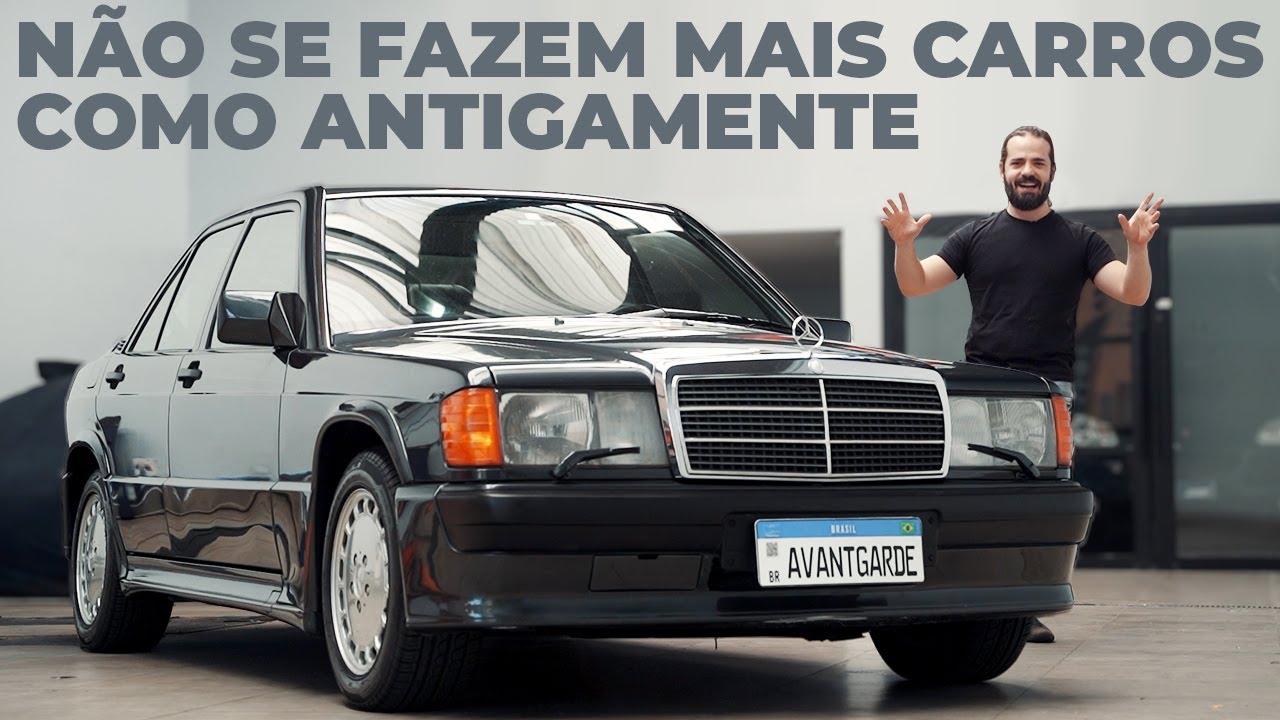 Feita para durar mais de 1.000.000 Km. Mercedes Benz 190e Cosworth.