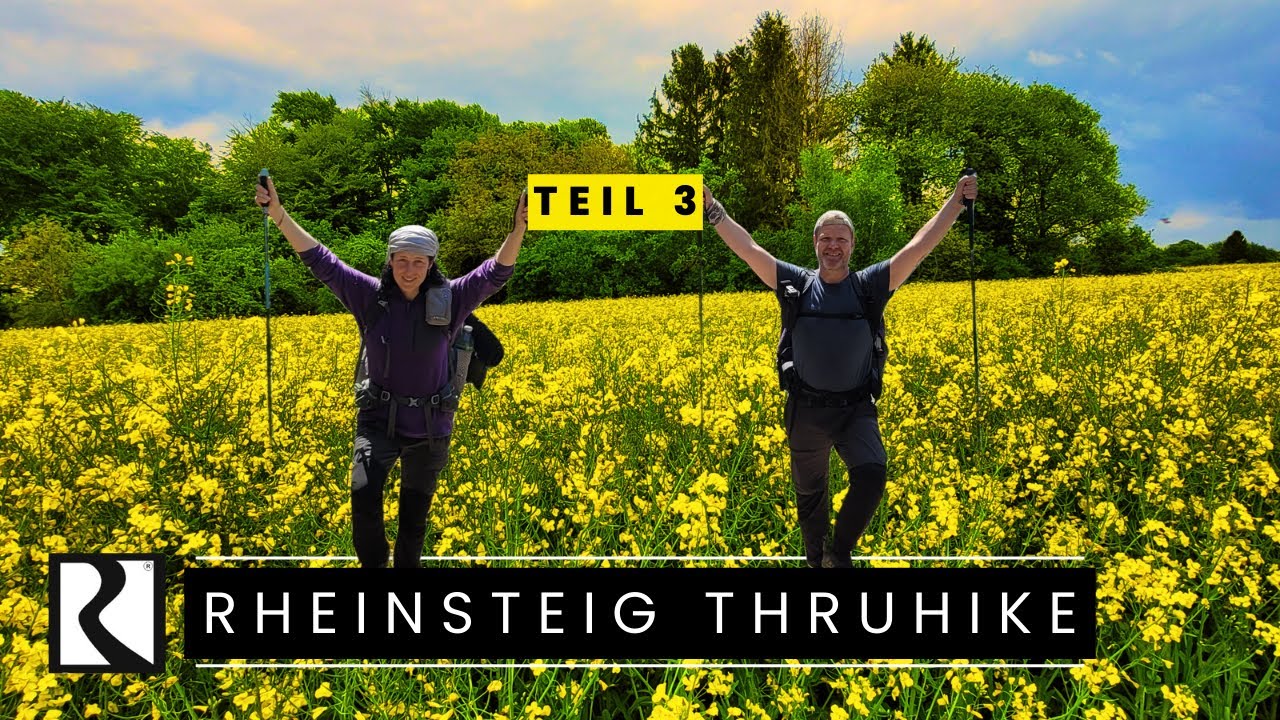 Rheinsteig Thruhike Teil 3 | Leutesdorf - Vallendar [Etappen 6-8] 340 km wandern