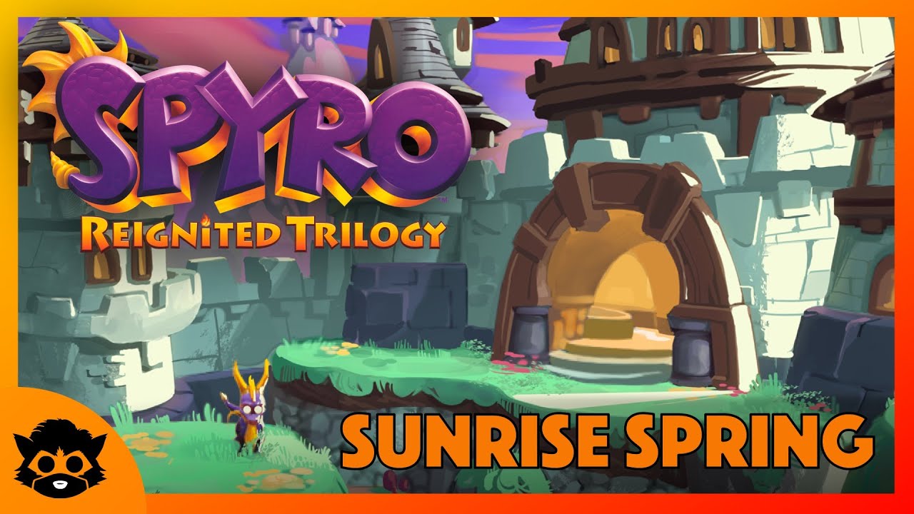 Spyro 3 (Reignited) | Part 1: Sunrise Spring 100% (All Gems & Eggs)