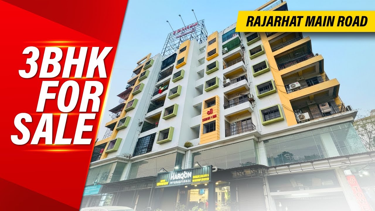 3 BHK 1400 sq ft flat on Rajarhat Main Road | Flat in Newtown | Vastu Compliant flat | Watta Place