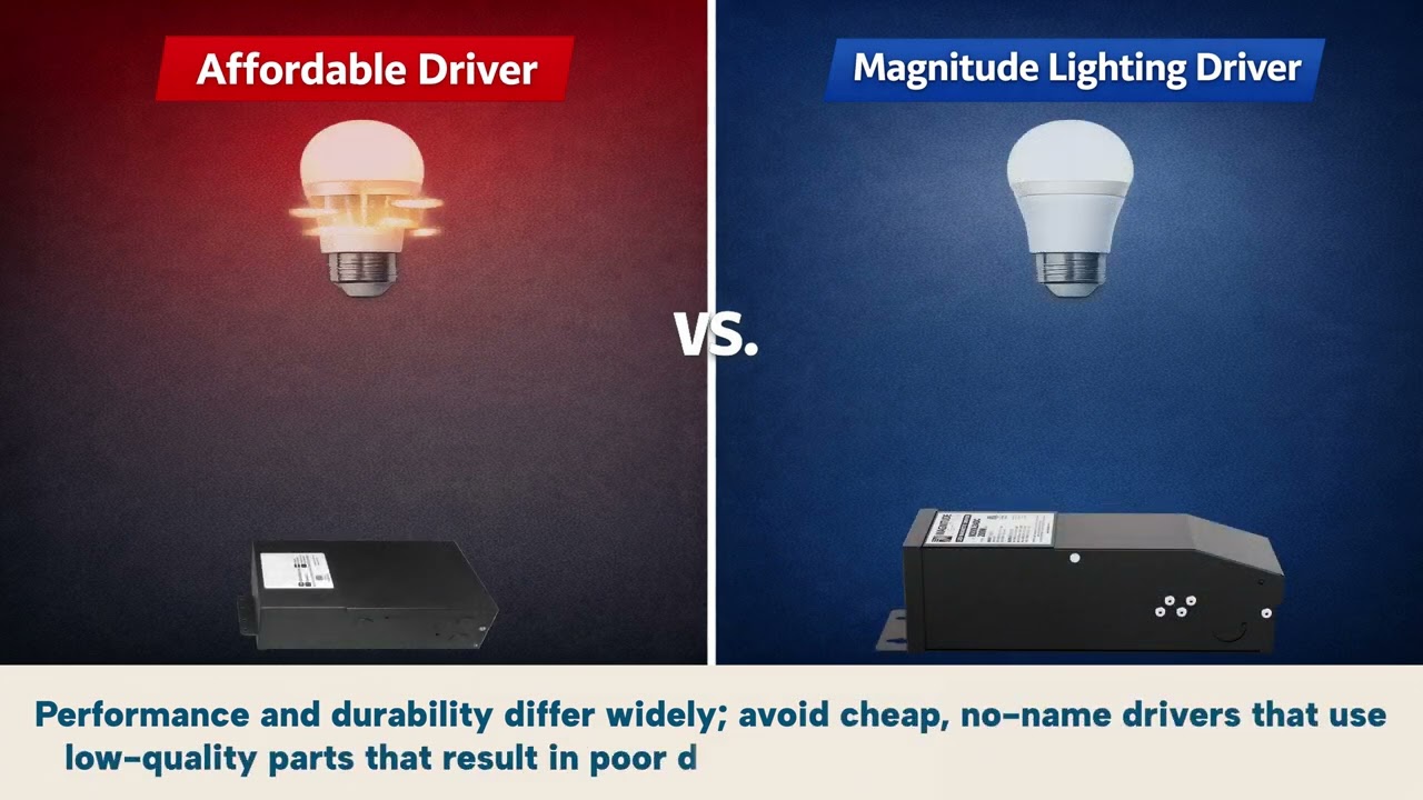 Magnitude M-Series, the original magnetic LED driver.