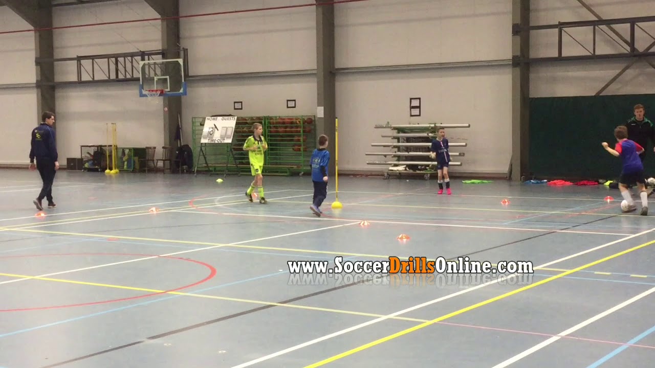 Receiving with open body position