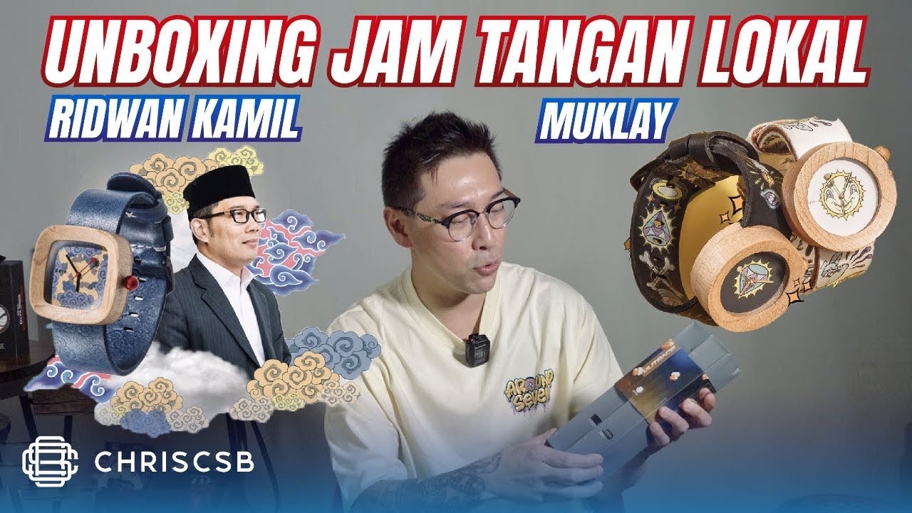 Unboxing Jam Tangan Ridwan Kamil, Muklay, Pala Nusantara Mega Mendung, Babi Ngepet, Lembuswana, DLL
