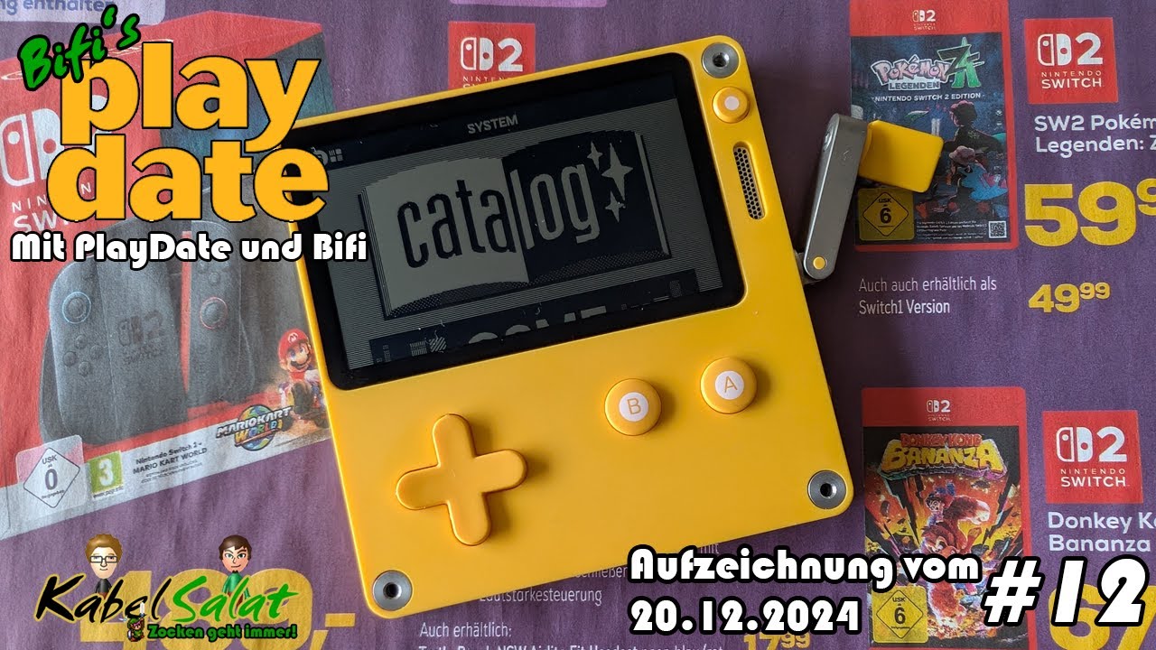 Zwischen geladen und Spiele aus dem Catalog - Bifi's PlayDate mit PlayDate und Bifi #12