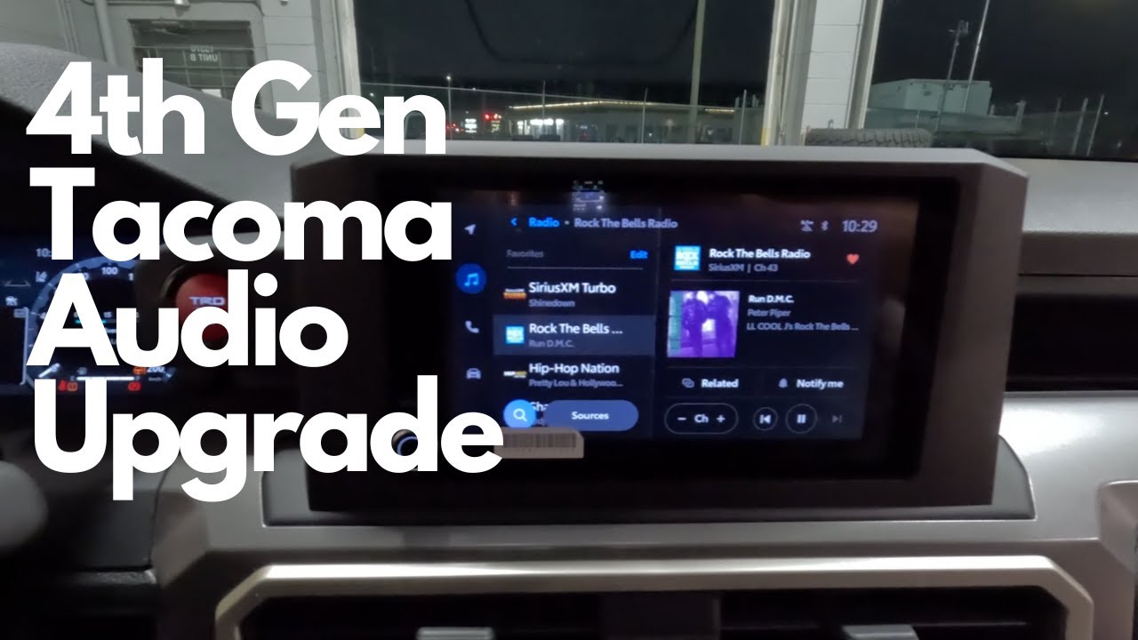 4th Gen Tacoma Audio Upgrade: Amplifier & Subwoofer Install!