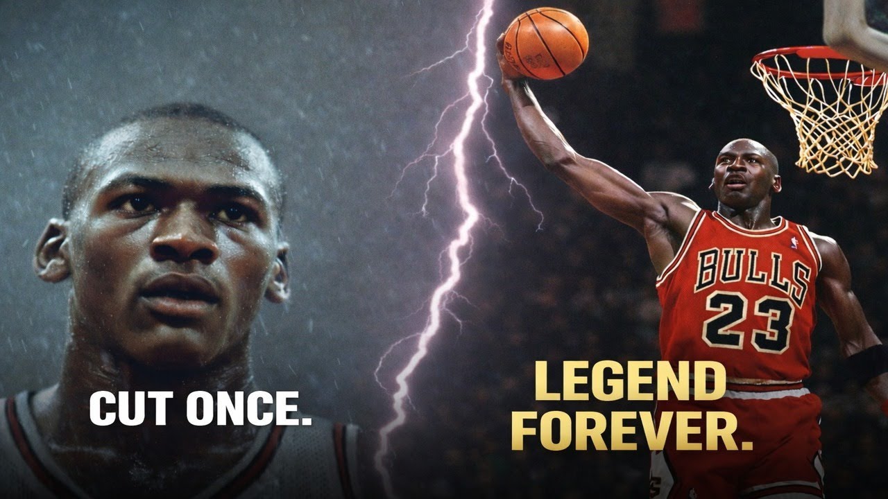 Cut From the Team to GOAT | Michael Jordan’s Failure Story