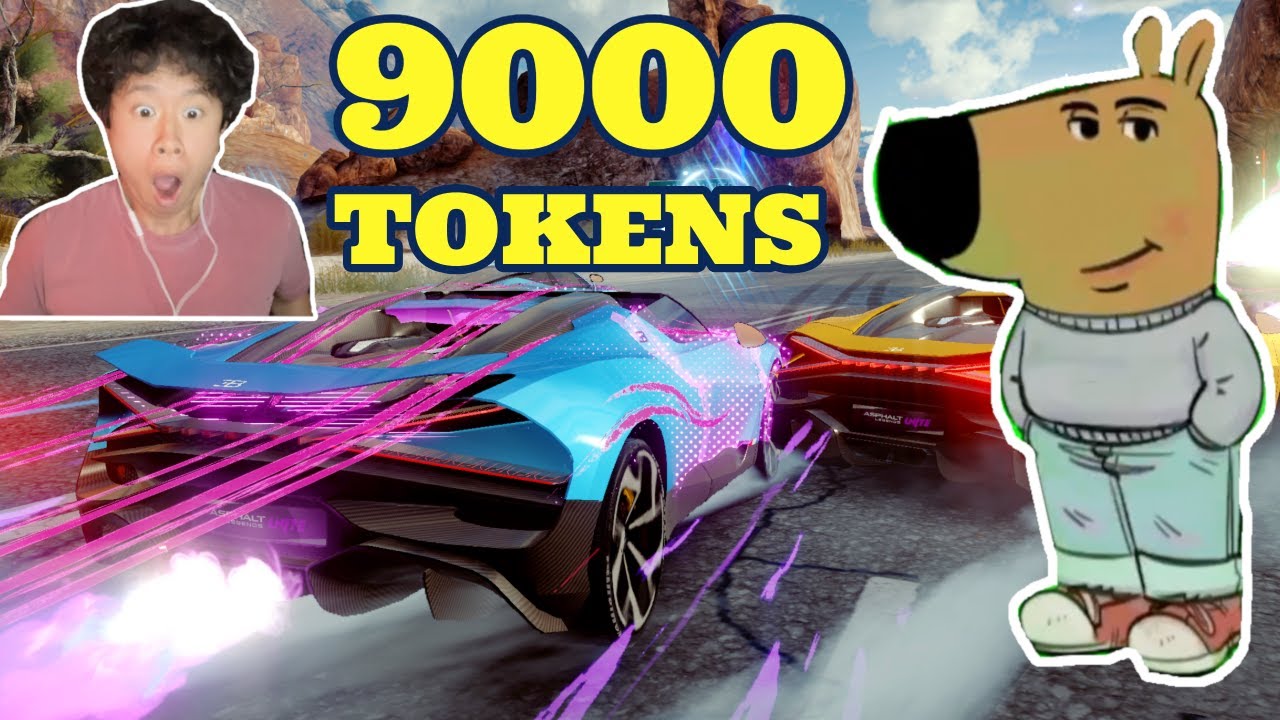 9000 TOKEN SPREE ON BUGATTI MISTRAL PACKS (BUT IM A CHILL GUY) | Asphalt Legends Unite
