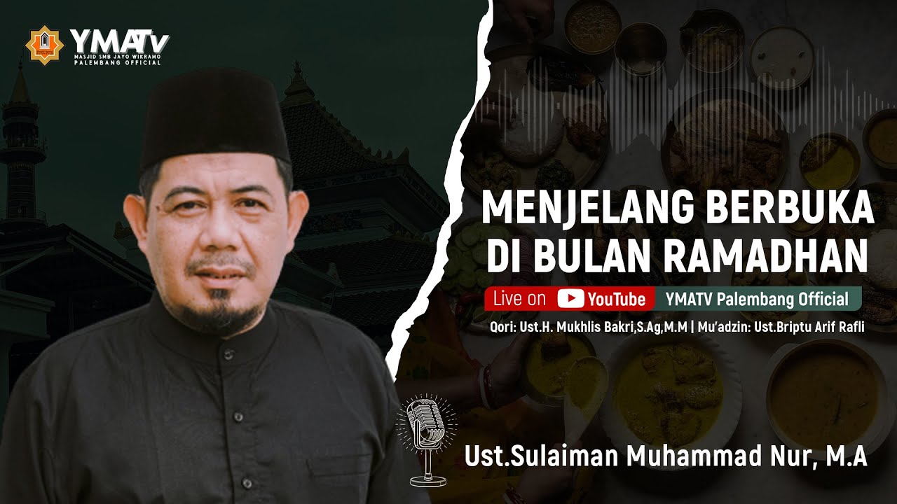 [ LIVE ] MENJELANG BERBUKA PUASA | 9 RAMADHAN 1446 H