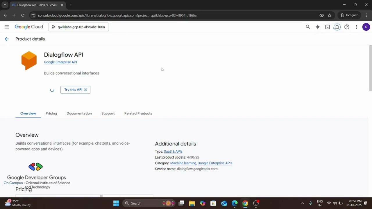 A Tour of Google Cloud Hands-on Labs | GSP282 | Solution