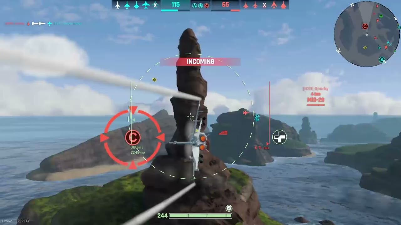 SEPECAT Jaguar Volcán 10 Derribos Superioridad
