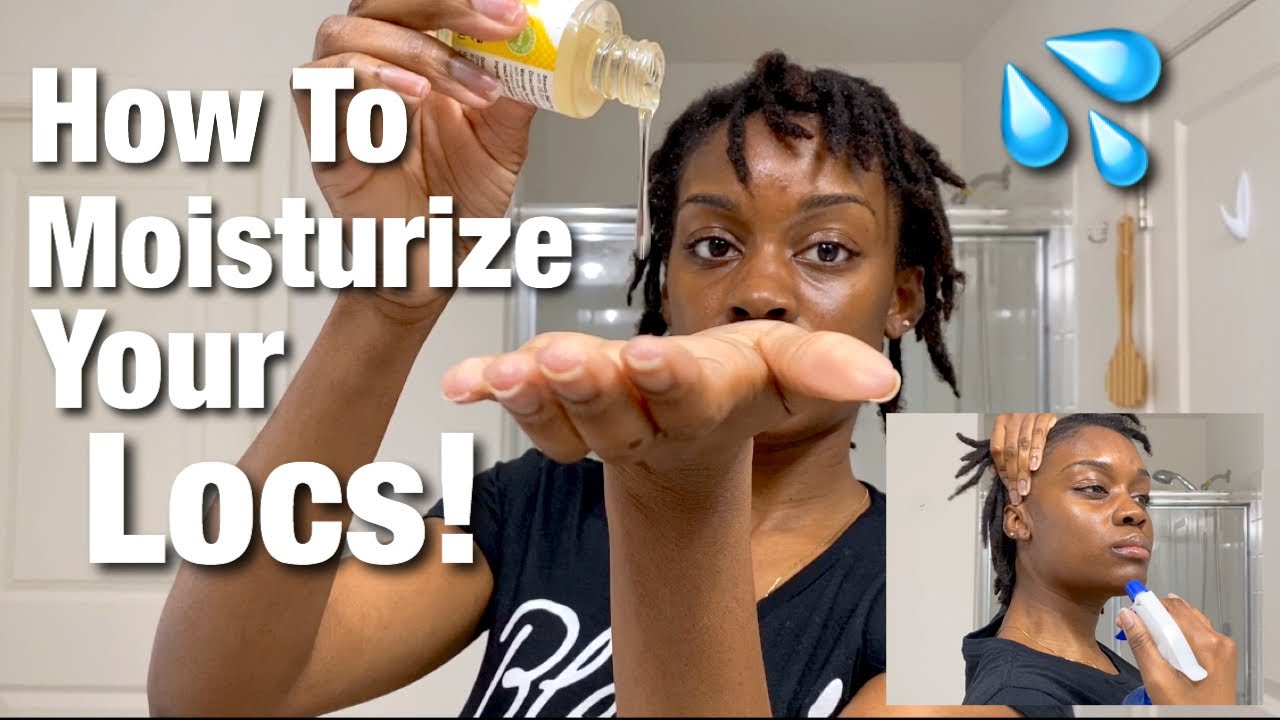 My Daily Loc Moisturizing Routine : Vitamin E Oil , Rosewater & JBCO