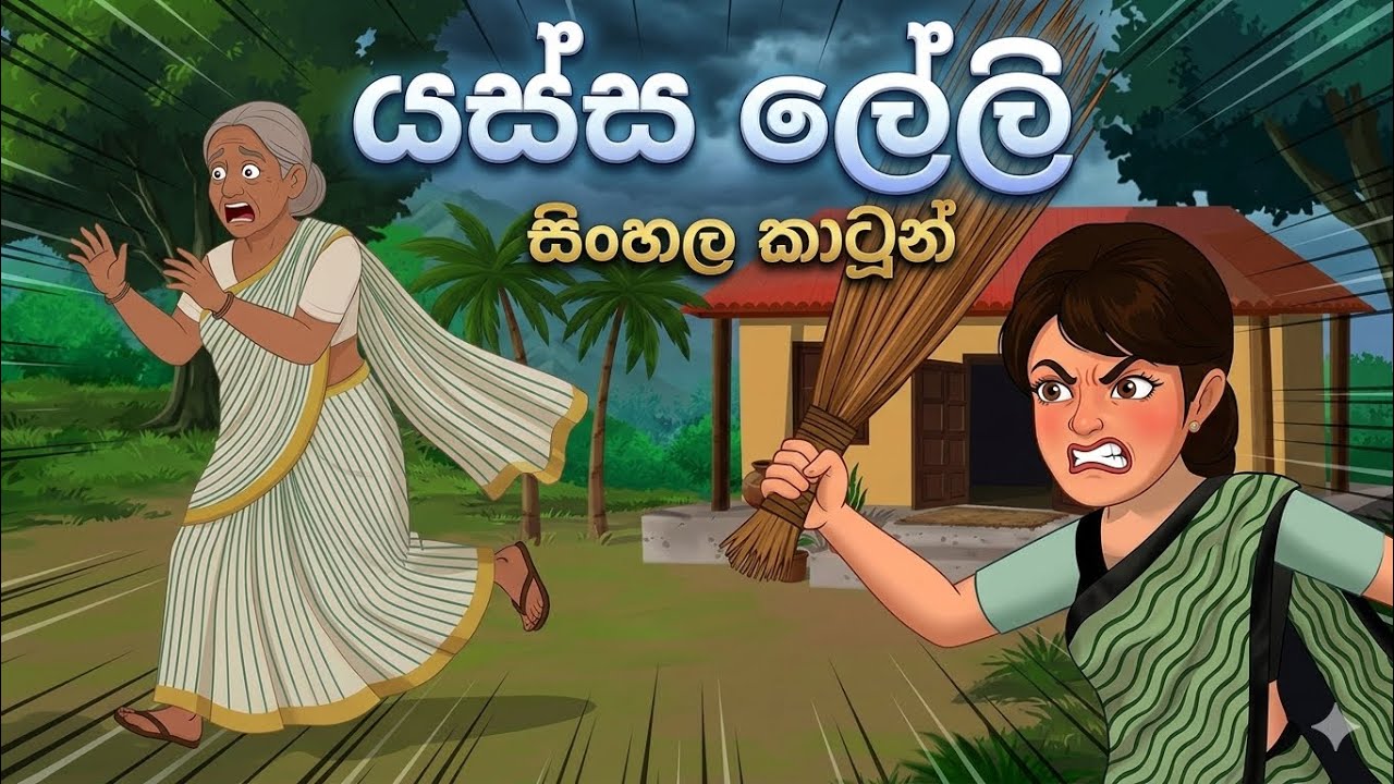 යස්ස ලේලි | සිංහල කාටූන් | The cruel daughte in law | yassa leli 