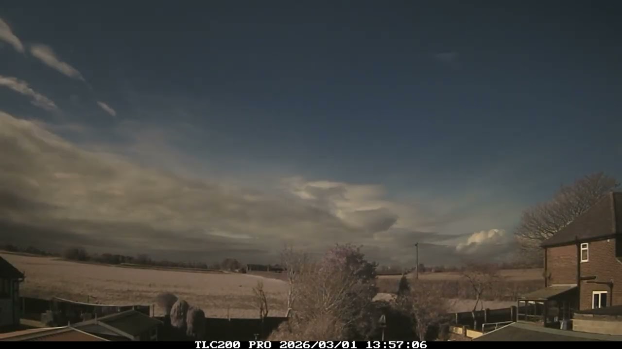 1st March 2026 timelapse, Irlam