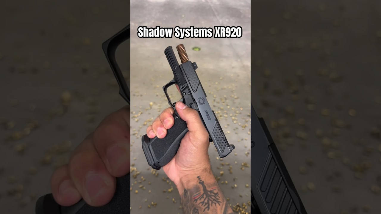 Shadow Systems XR920 Combat #pewpew #gunsafety #shadowsystems #xr920 #glock #glock45 #rangeday