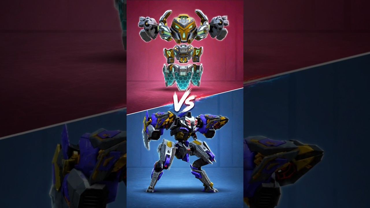Surge + Burrow Beam vs Eclipse + Compound Beam | Mech Arena #mecharena #mecharenashorts