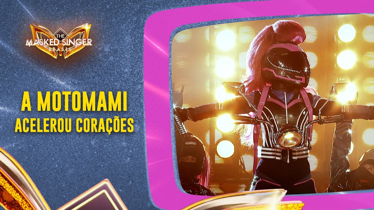 Ela chegou acelerando como Motoqueira e era Letícia Colin! | Temp. 02 | THE MASKED SINGER BRASIL