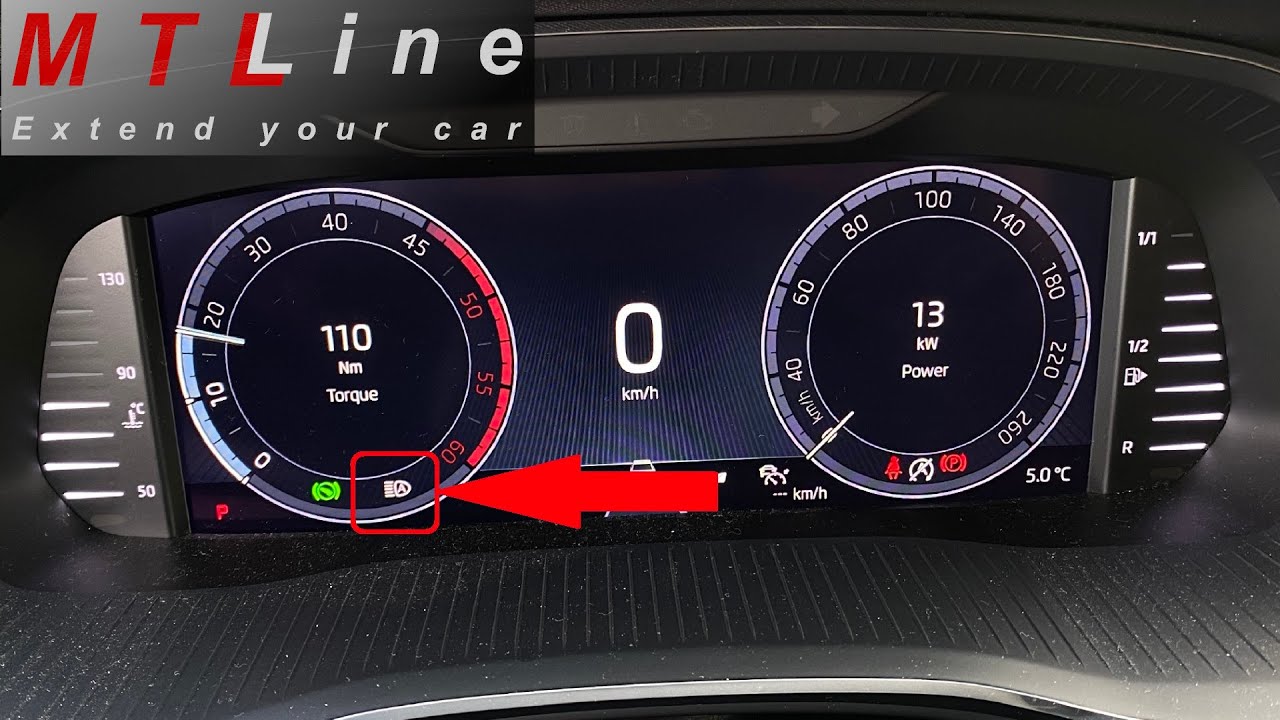 Skoda Octavia 4 - automatic Light Assist activation - samodejna vključitev Light Assist sistema