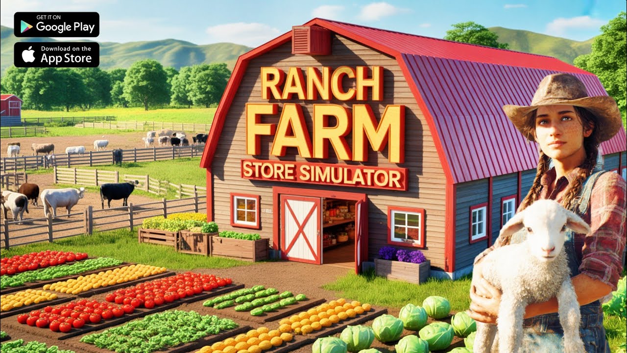 My New RANCH & STORE 🐄🛍️ RANCH FARM & STORE SIMULATOR MOBILE 