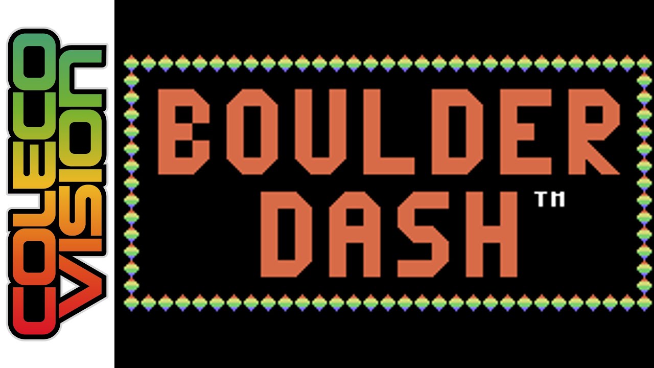 [Colecovision] Boulder Dash (1984) Longplay