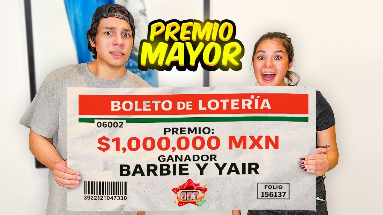 COMPRAMOS 100 BOLETOS DE LOTERÍA Y GANAMOS EL PREMIO MAYOR 🤑 - Barbie Pvm