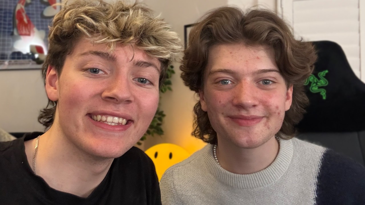 SPEEDRUNNING MINECRAFT BUT ME AND MAX CONTROL ONE PLAYER